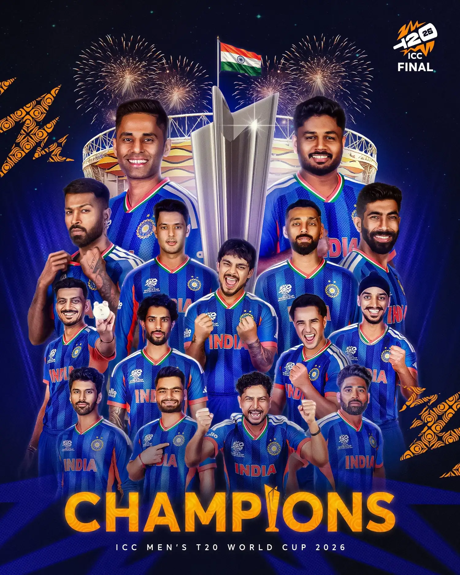 T20 World Cup triumph for India