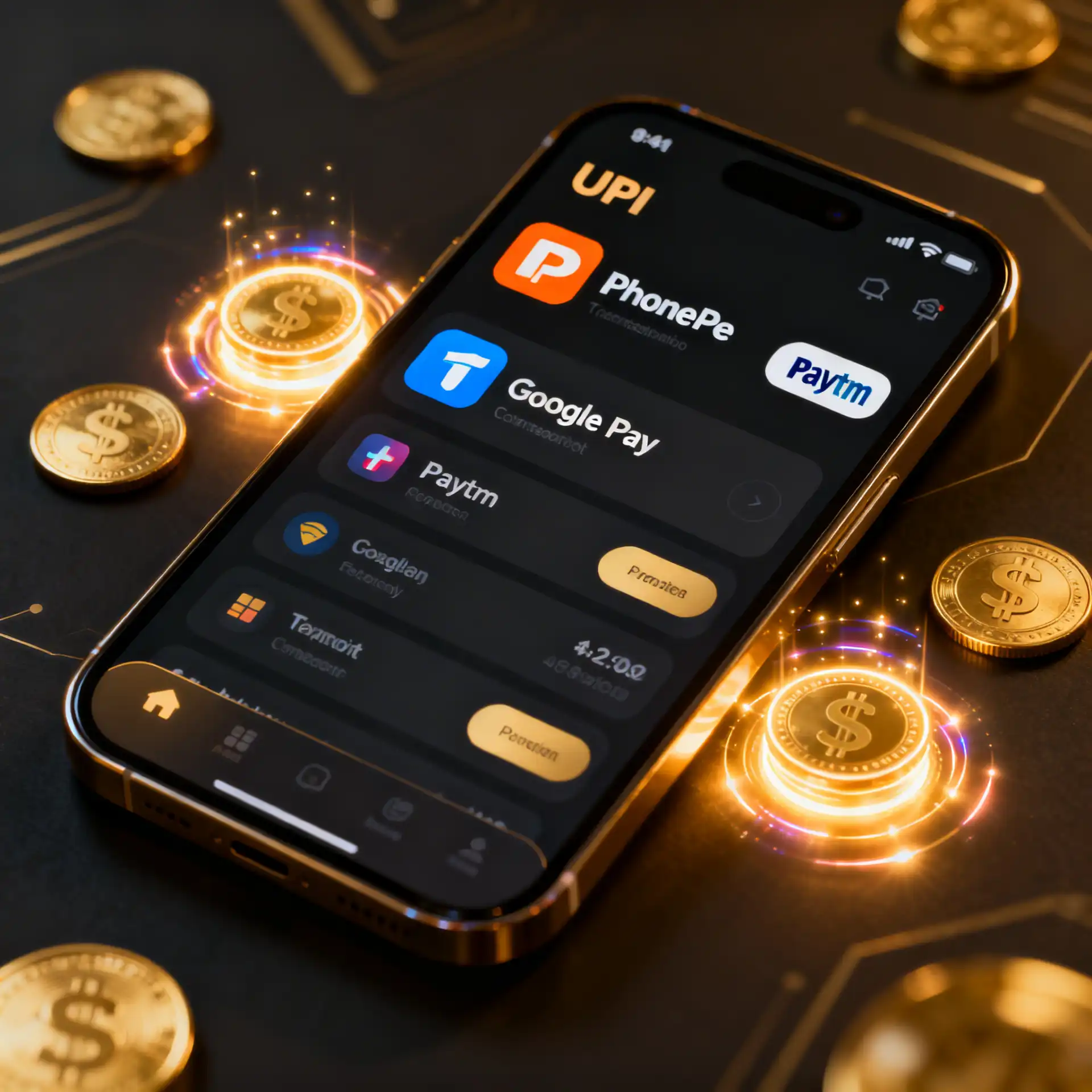UPI payment India mobile deposit about vegas11
